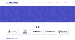 Desktop Screenshot of aliansoftware.com